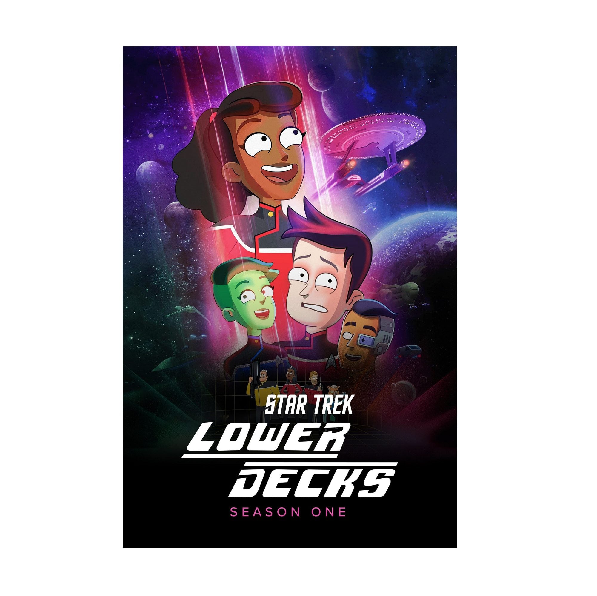 Star Trek: Lower Decks poster print